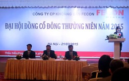 ĐHĐCĐ Khoáng sản Fecon: “Không có xu cổ tức nào, cổ đông sẽ rút hết”