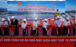 Khởi công xây nhà máy điện mặt trời đầu tiên ở Việt Nam