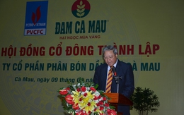 Đạm Cà Mau dự kiến "lên sàn" vào tháng 3/2015