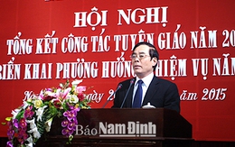 Nam Định có tân Bí thư Tỉnh ủy