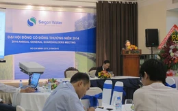 Trực tiếp ĐHCĐ Saigon Water: Quý 1 lãi chưa đến 500 triệu đồng