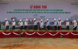 Khởi công xây dựng đường Hồ Chí Minh đi qua tỉnh Phú Thọ