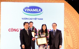 Vinamilk vươn lên vị trí số 1 trong Top 10 doanh nghiệp tư nhân lớn nhất Việt Nam