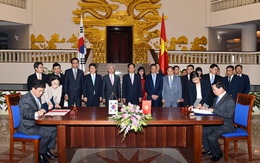 Việt Nam - Hàn Quốc chính thức ký Hiệp định Thương mại tự do