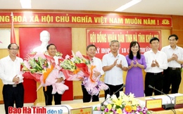 Ông Lê Đình Sơn được bầu làm Chủ tịch UBND tỉnh Hà Tĩnh