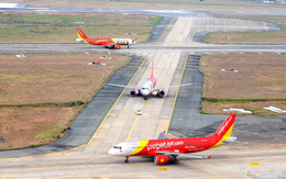 Một số chuyến bay của Vietjet phải chuyển hướng do thời tiết xấu