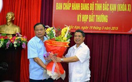 Ông Nguyễn Văn Du tái đắc cử Bí thư tỉnh ủy Bắc Kạn