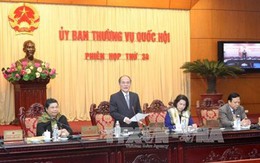 Bế mạc phiên họp 34 Ủy ban Thường vụ Quốc hội