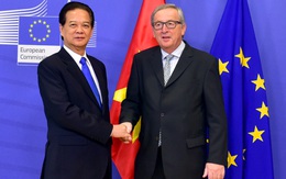 Thủ tướng Nguyễn Tấn Dũng hội kiến các nhà lãnh đạo Liên minh châu Âu