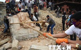 Số người chết do động đất ở Nepal đã vượt quá 7.000 người