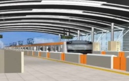 Lắp đặt dầm cầu đầu tiên tuyến Metro Bến Thành - Suối Tiên