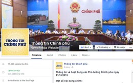 Chinhphu.vn đã lên Facebook