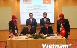 Việt Nam và Malaysia ký Hiệp định hợp tác hàng không dân dụng
