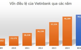 Vietinbank tăng vốn lên 49.000 tỷ đồng bằng cách nào?