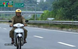 Tăng mức phạt 10 lần khi đi xe máy trên đường cao tốc