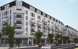 Dự án Nhà phố thương mại The Victoria đã vào giai đoạn cất nóc