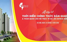 Hateco Hoàng Mai công bố chính thức thời điểm bàn giao nhà