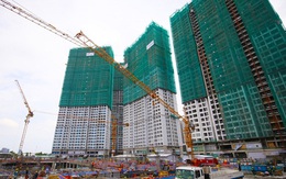 Cất nóc tòa tháp Landmark 2 thuộc khu đô thị Vinhomes Central Park