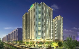 Eco-Green City cất nóc tòa CT3, tiếp tục vượt tiến độ