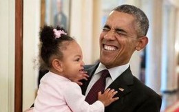 Những khoảnh khắc đốn tim hàng triệu người của Tổng thống Obama với những bé gái