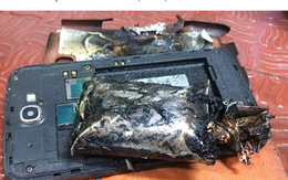 Thêm một smartphone dòng Note của Samsung phát nổ trên máy bay