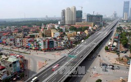Tháng 6/2016 xây dựng cầu cạn cao tốc Mai Dịch-Nam Thăng Long