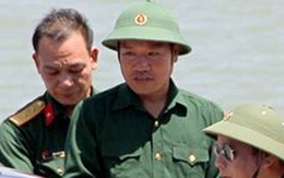 Phi công Nguyễn Hữu Cường đã cập bờ an toàn