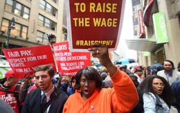 14 bang nước Mỹ tăng lương tối thiểu trong ngày 1/1/2016