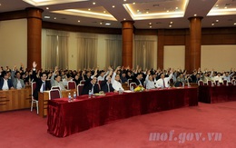 100% cử tri Bộ Tài chính đề cử Bộ trưởng Đinh Tiến Dũng ứng cử ĐBQH khóa XIV