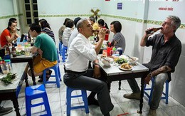 Cư dân mạng Trung Quốc tranh cãi về ảnh ông Obama ăn bún chả