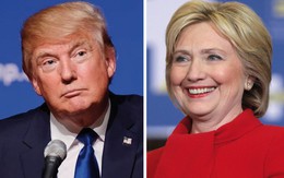 Bà Hillary dẫn điểm trước ông Trump trên phạm vi toàn quốc