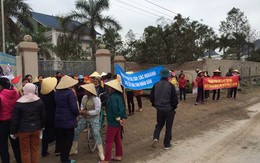 Thanh Hóa: Dân tiếp tục “bao vây” nhà máy phân bón gây ô nhiễm