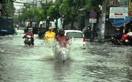 TP Hồ Chí Minh ngập nặng sau mưa