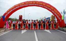 Vĩnh Phúc giao đường trục 2.300 tỷ đồng qua đô thị Mê Linh cho Hà Nội quản lý