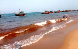 Nước biển đỏ ở Quảng Bình có thể do đất đỏ