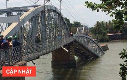 Sập cầu Ghềnh ở Biên Hòa, nhiều người rơi xuống sông, đường sắt
Bắc Nam bị ảnh hưởng
