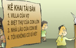 Kê khai tài sản cán bộ: Đừng trông chờ sự "tự giác"!