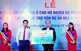 VietinBank mang mái ấm mùa Xuân về với Bình Định