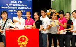 Hà Nội giới thiệu 60 ứng viên, bầu 30 đại biểu Quốc hội