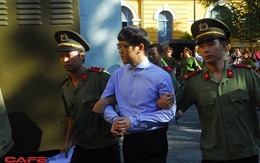 Hình ảnh của Phan Thành Mai trước giờ xử đại án Phạm Công Danh ở Ngân hàng Xây dựng