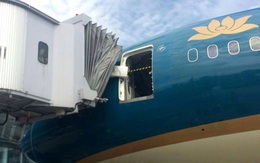 Siêu máy bay Boeing 787-9 gặp sự cố tại Nội Bài