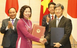 Việt - Nhật ký kết 5 văn kiện