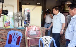 Ông Nguyễn Thành Phong thị sát "nhà dân biến thành hầm”, phê bình cán bộ
