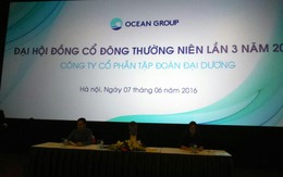 ĐHCĐ Ocean Group: Giá cổ phiếu OGC không tương xứng giá trị, Chủ tịch có thể nhận lương bằng cổ phiếu không?