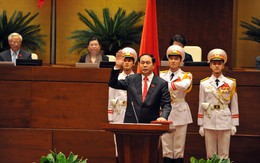Chủ tịch nước Trần Đại Quang: “Tôi nguyện làm hết sức mình phụng sự Tổ quốc, phục vụ nhân dân”
