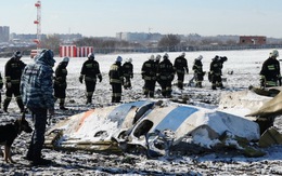 Hé lộ nguyên nhân rơi máy bay ở Nga khiến 55 người chết