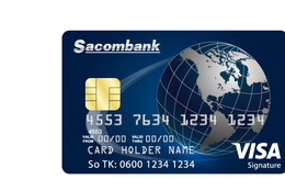 Sacombank Visa Signature: Thẻ tín dụng tích dặm đổi vé máy bay cực ưu đãi