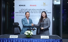 RitaVõ ký kết hợp đồng nguyên tắc cung cấp thiết bị phòng tắm Kohler cho các dự án Tân Hoàng Minh