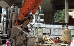 Nổ lớn ở Hà Đông: Do máy xúc va chạm với đường dây điện ngầm