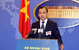 Việt Nam kiên quyết bảo vệ chủ quyền và lợi ích hợp pháp ở Biển Đông